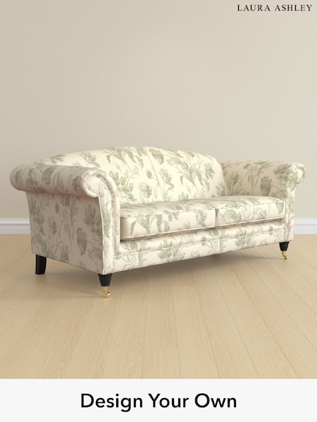 Gosford Weave/Sage Green Gloucester By Laura Ashley (H40557) | £1,425