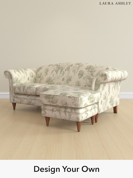 Gosford Weave/Sage Green Gloucester By Laura Ashley (H40557) | £1,800