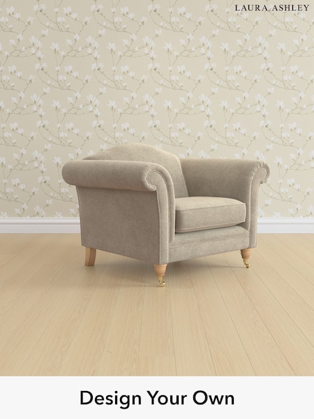 Lundar Chenille/Truffle Natural Gloucester By Laura Ashley (H40559) | £850