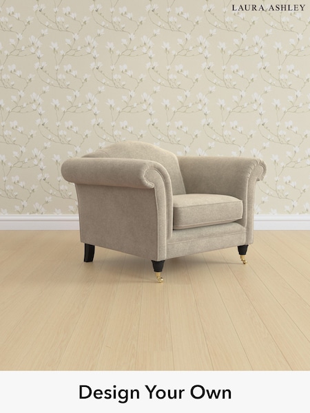 Lundar Chenille/Truffle Natural Gloucester By Laura Ashley (H40559) | £850