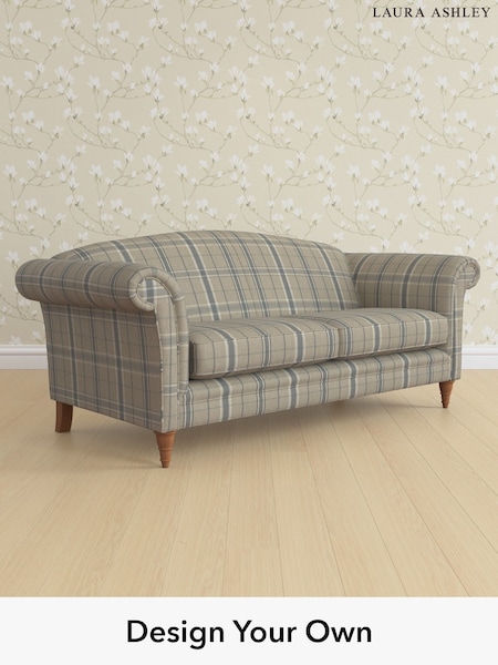 Longstowe Check/French Grey Gloucester By Laura Ashley (H40560) | £1,575