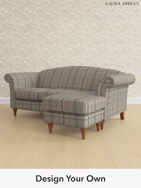 Longstowe Check/French Grey Gloucester By Laura Ashley (H40560) | £2,000