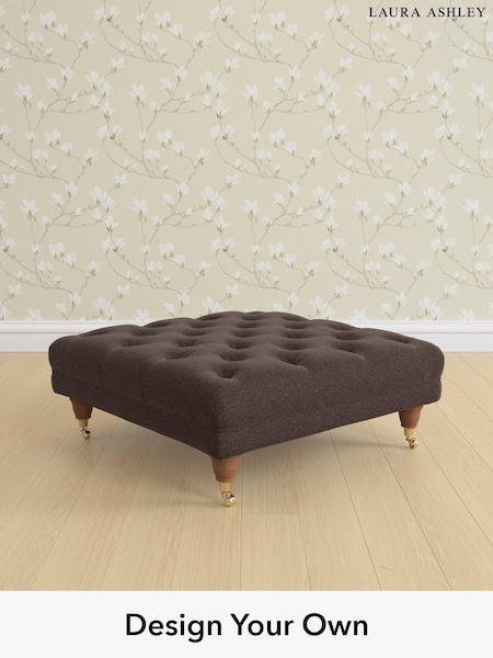 Harley/Chestnut Brown Gloucester Button Back By Laura Ashley (H40562) | £700