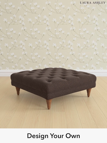 Harley/Chestnut Brown Gloucester Button Back By Laura Ashley (H40562) | £700