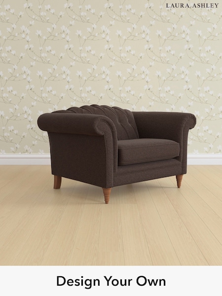 Harley/Chestnut Brown Gloucester Button Back By Laura Ashley (H40562) | £1,150