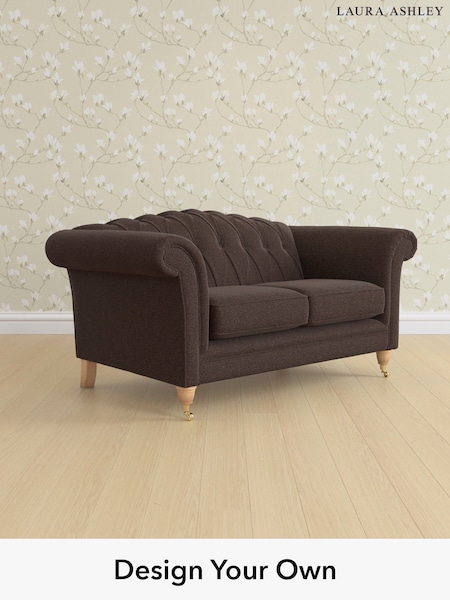Harley/Chestnut Brown Gloucester Button Back By Laura Ashley (H40562) | £1,375