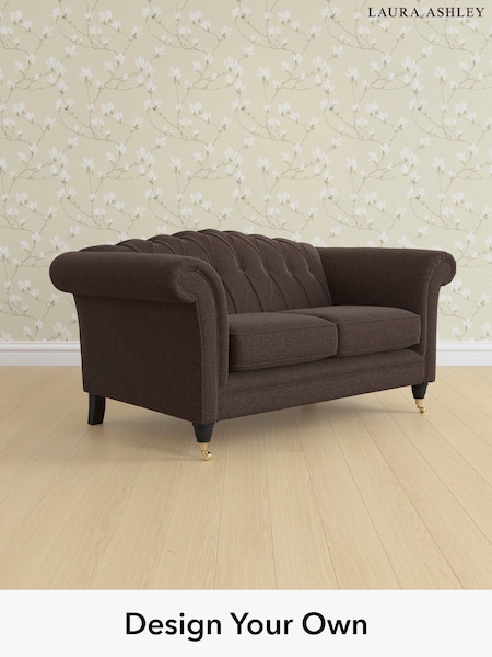 Harley/Chestnut Brown Gloucester Button Back By Laura Ashley (H40562) | £1,375