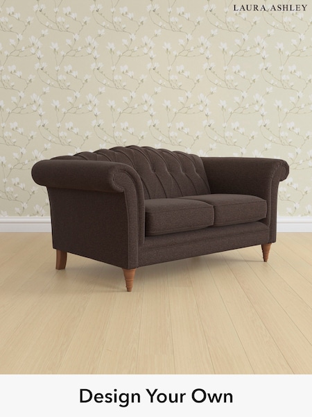 Harley/Chestnut Brown Gloucester Button Back By Laura Ashley (H40562) | £1,375