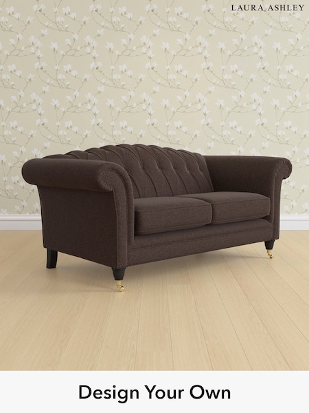 Harley/Chestnut Brown Gloucester Button Back By Laura Ashley (H40562) | £1,475