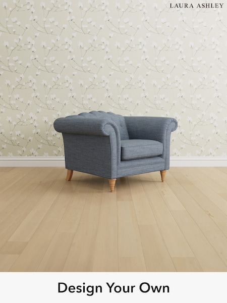 Harley/Seaspray Blue Gloucester Button Back By Laura Ashley (H40571) | £1,050