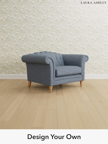 Harley/Seaspray Blue Gloucester Button Back By Laura Ashley (H40571) | £1,150