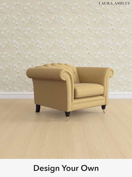 Kinsham/Ochre Yellow Gloucester Button Back By Laura Ashley (H40592) | £950
