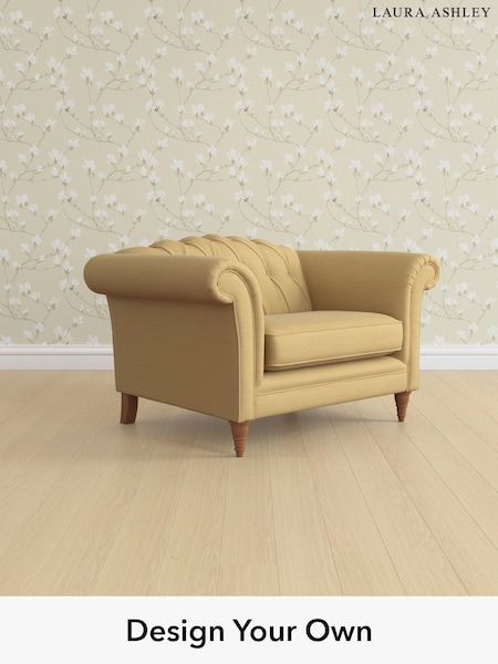 Kinsham/Ochre Yellow Gloucester Button Back By Laura Ashley (H40592) | £1,050