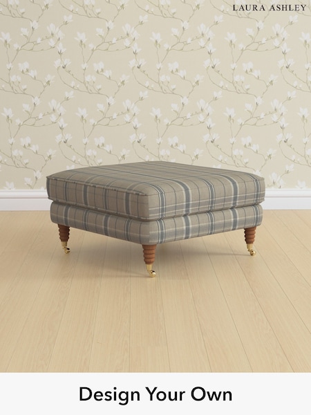 Longstowe Check/French Grey Lynden Scatter Back By Laura Ashley (H40596) | £725