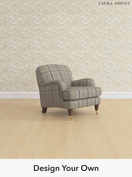 Longstowe Check/French Grey Lynden Scatter Back By Laura Ashley (H40596) | £950