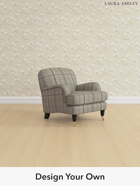 Longstowe Check/French Grey Lynden Scatter Back By Laura Ashley (H40596) | £950