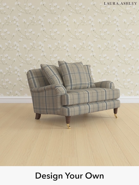 Longstowe Check/French Grey Lynden Scatter Back By Laura Ashley (H40596) | £1,175