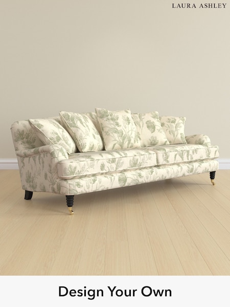 Gosford Weave/Sage Green Lynden Scatter Back By Laura Ashley (H40597) | £1,575