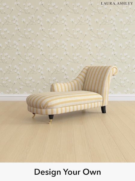 Kinsham Stripe/Ochre Yellow Gloucester By Laura Ashley (H40601) | £1,050