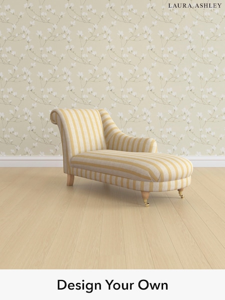 Kinsham Stripe/Ochre Yellow Gloucester By Laura Ashley (H40601) | £1,050