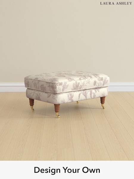 Gosford Weave/Dusky Plum Purple Lynden By Laura Ashley (H40602) | £500