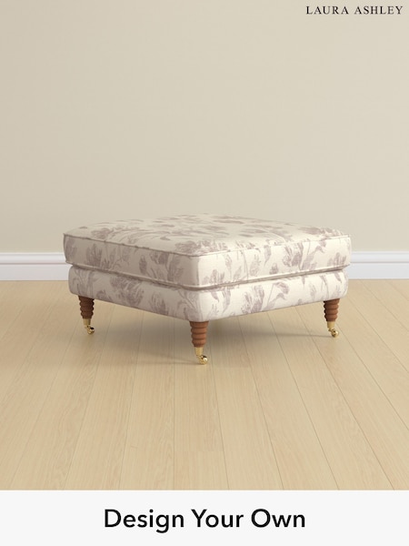 Gosford Weave/Dusky Plum Purple Lynden By Laura Ashley (H40602) | £625