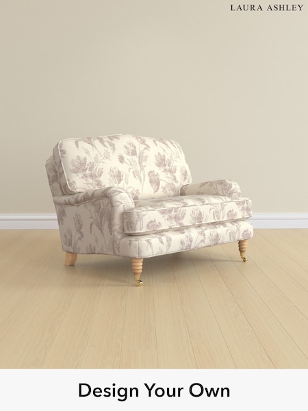 Gosford Weave/Dusky Plum Purple Lynden By Laura Ashley (H40602) | £975