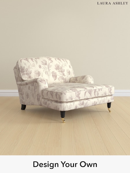 Gosford Weave/Dusky Plum Purple Lynden By Laura Ashley (H40602) | £1,125