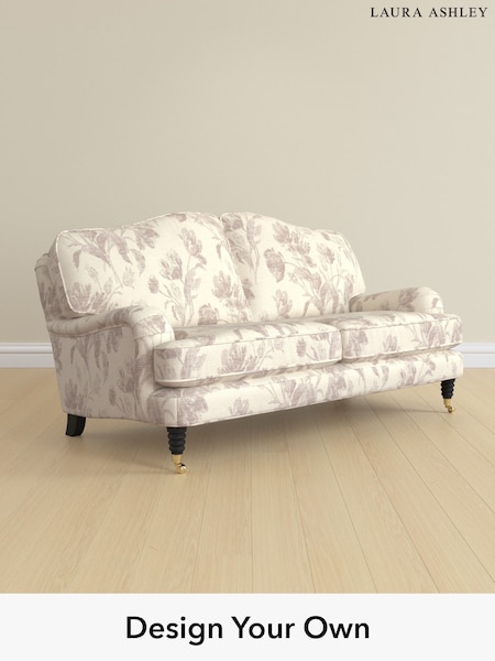 Gosford Weave/Dusky Plum Purple Lynden By Laura Ashley (H40602) | £1,275
