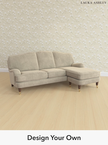 Lundar Chenille/Truffle Natural Lynden By Laura Ashley (H40606) | £2,300