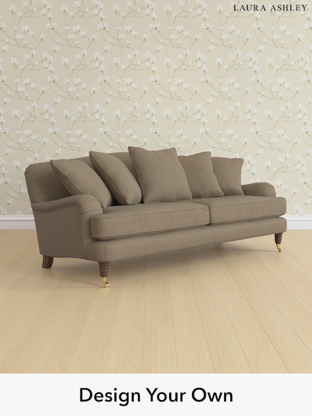 Harley/Truffle Natural Lynden Scatter Back By Laura Ashley (H40607) | £1,625