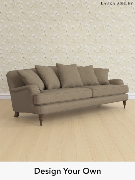 Harley/Truffle Natural Lynden Scatter Back By Laura Ashley (H40607) | £1,725