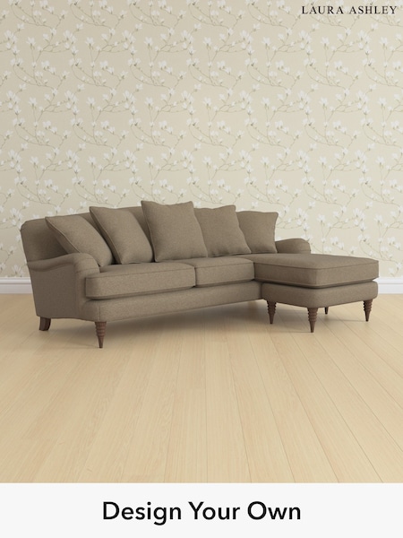 Harley/Truffle Natural Lynden Scatter Back By Laura Ashley (H40607) | £2,625