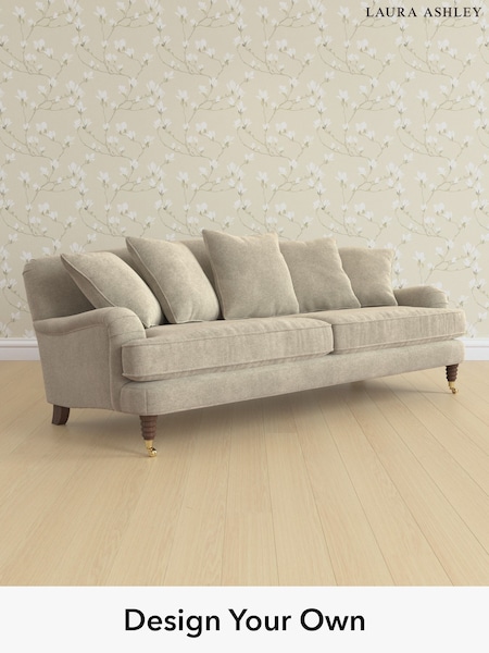 Lundar Chenille/Truffle Natural Lynden Scatter Back By Laura Ashley (H40611) | £1,575
