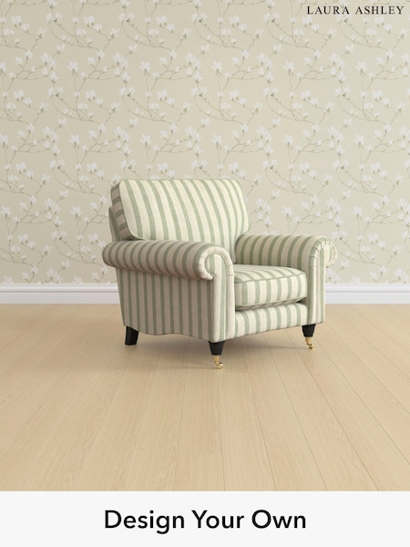 Kinsham Stripe/Hedgerow Green Kingston By Laura Ashley (H40619) | £875