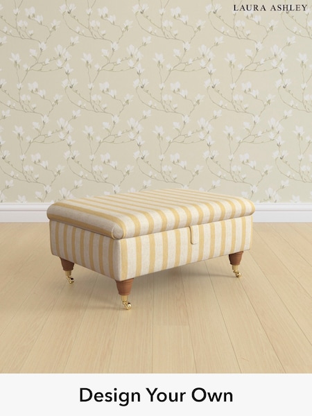 Kinsham Stripe/Ochre Yellow Kingston By Laura Ashley (H40621) | £525