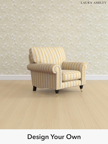 Kinsham Stripe/Ochre Yellow Kingston By Laura Ashley (H40621) | £875