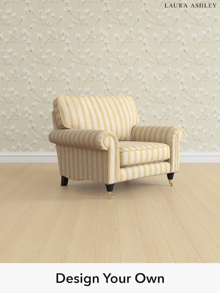 Kinsham Stripe/Ochre Yellow Kingston By Laura Ashley (H40621) | £975