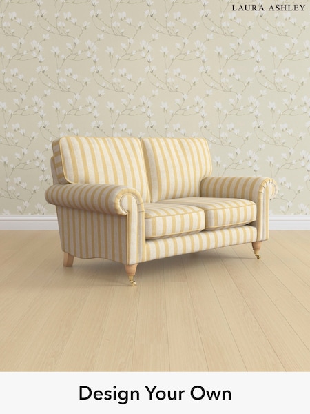 Kinsham Stripe/Ochre Yellow Kingston By Laura Ashley (H40621) | £1,125