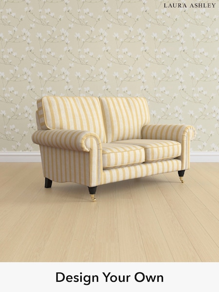 Kinsham Stripe/Ochre Yellow Kingston By Laura Ashley (H40621) | £1,125
