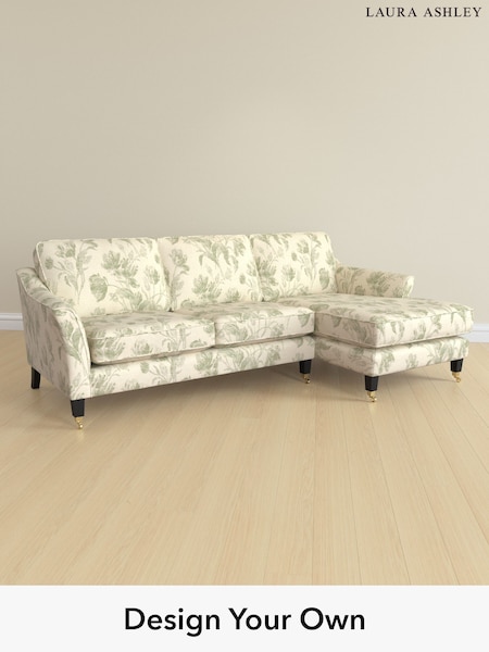 Gosford Weave/Sage Green Marford By Laura Ashley (H40624) | £2,050