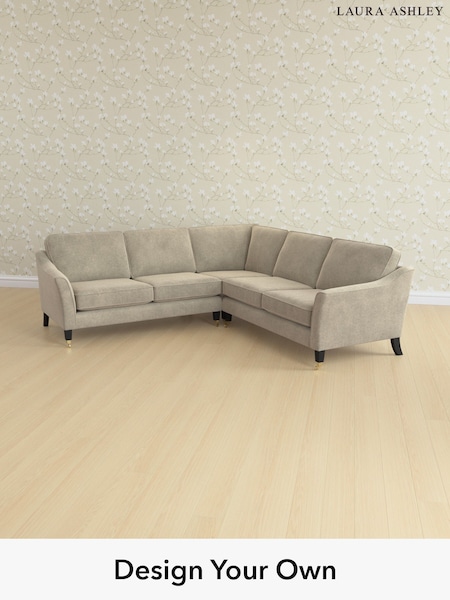 Lundar Chenille/Truffle Natural Marford By Laura Ashley (H40626) | £2,500