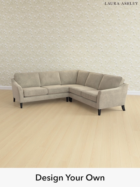Lundar Chenille/Truffle Natural Marford By Laura Ashley (H40626) | £2,500