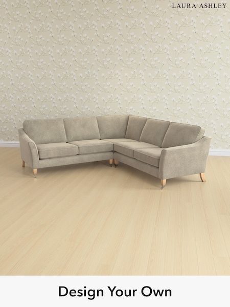 Lundar Chenille/Truffle Natural Marford By Laura Ashley (H40626) | £2,500