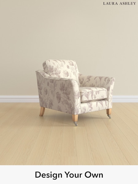Gosford Weave/Dusky Plum Purple Marford By Laura Ashley (H40629) | £775