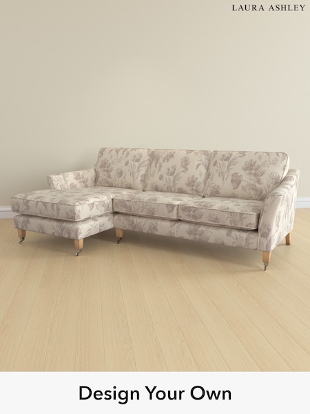 Gosford Weave/Dusky Plum Purple Marford By Laura Ashley (H40629) | £2,050