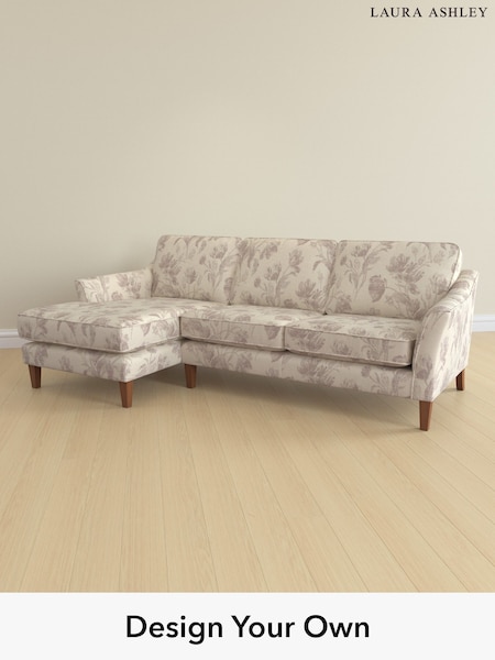 Gosford Weave/Dusky Plum Purple Marford By Laura Ashley (H40629) | £2,050