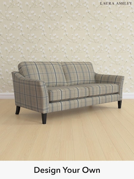 Longstowe Check/French Grey Marford By Laura Ashley (H40630) | £1,425