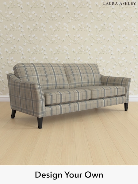 Longstowe Check/French Grey Marford By Laura Ashley (H40630) | £1,525