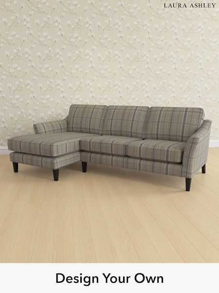 Longstowe Check/French Grey Marford By Laura Ashley (H40630) | £2,250